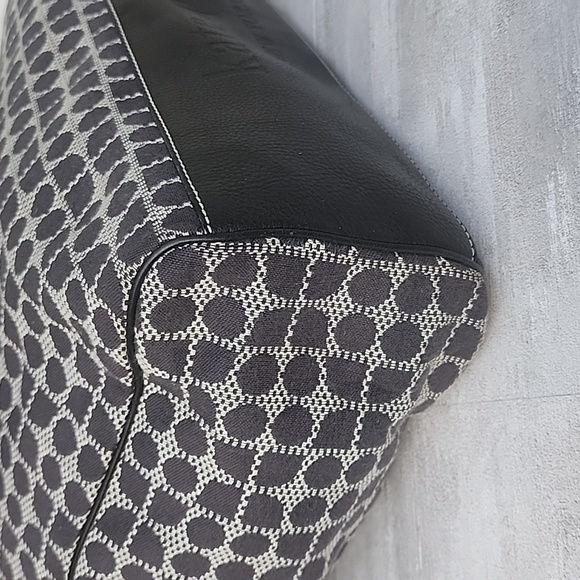 Kate Spade Black and White Geometric Diaper Bag - Picture 8 of 11